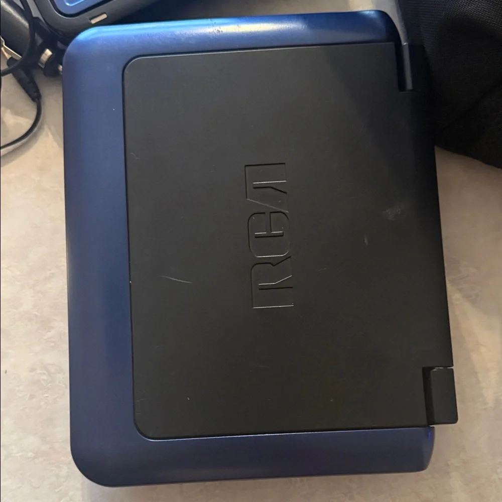 Black Portable DVD Player